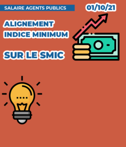 Alignement de l’indice minimum sur le Smic