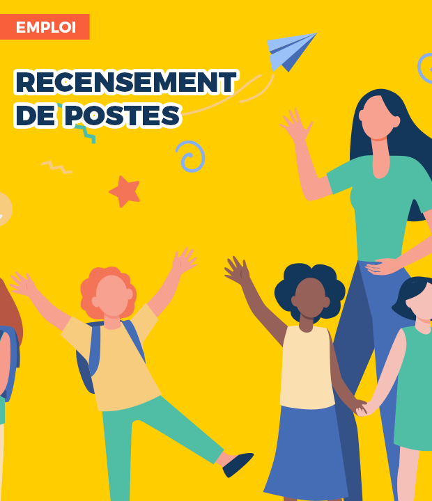 Recensement des postes aux concours et examens pro